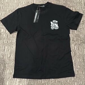 Amiri Snake Black T Shirt Designer Tee Men’s Medium Rattlesnake Double Sided